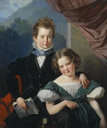 Portrait of Two Children of the de Thier Family (according to tradition)